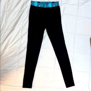 Victoria’s Secret XS PINK YOGA Full Leggings Teal